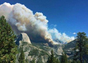 Meadow Fire im Little Yosemite Valley. Foto: NPS