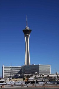 Ab dem 20.04.2010 kann man sich vom Stratosphere Tower stürzen. Foto: Stefan Kremer