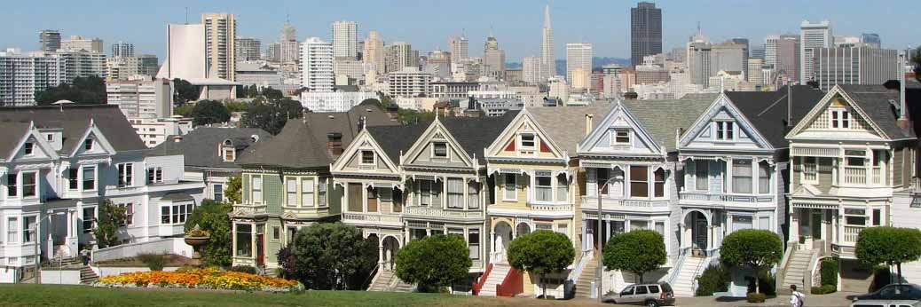 San Francisco: Eine Painted Lady zu verkaufen