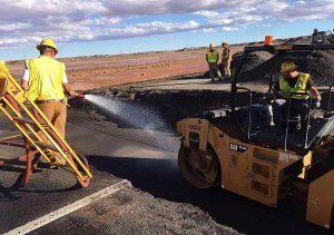 Überschwemmungsschäden an Highway 89. Foto: ADOT