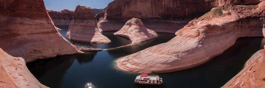 Lake Powell: Castle Rock Cut wird ausgebaggert
