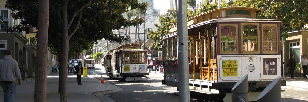 San Francisco: California Street Cable Car Line wieder in Betrieb San Francisco: California Street Cable Car Line wieder in Betrieb