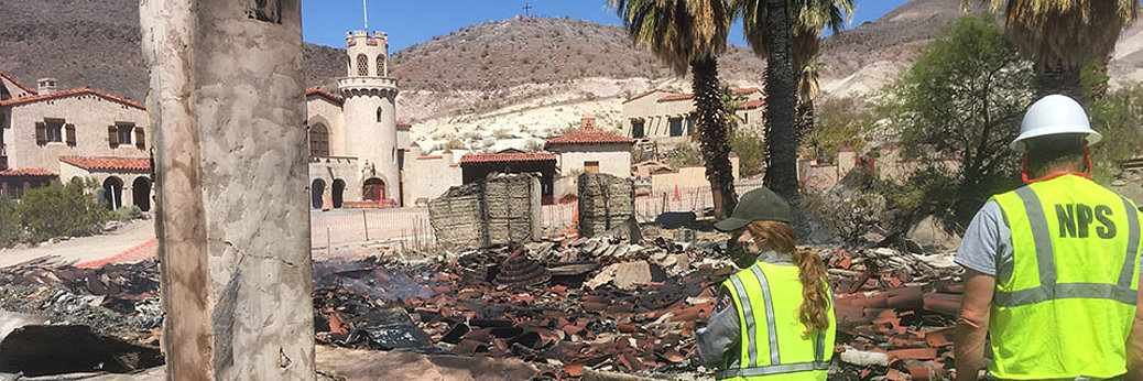 Death Valley: Brand in Scotty's Castle