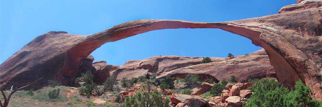 Arches: Landscape Arch ist der größte Steinbogen