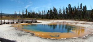 Emerald Pool im Yellowstone National Park. Foto: Stefan Schwach