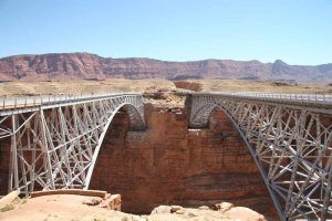 Navajo Bridges über den Marble Canyon. Foto: Stefan Kremer Navajo Bridges über den Marble Canyon. Foto: Stefan Kremer