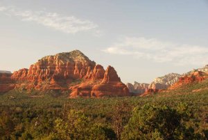 Bald nur noch aus der Ferne zu bewundern: Red Rock State Park. Foto: Michael Schlebach