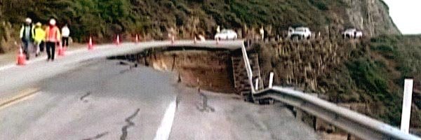 Big Sur: Highway 1 mehrere Wochen gesperrt