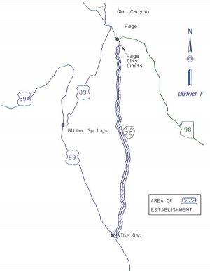 Verlauf der neuen Umgehung für Hwy 89. Quelle: ADOT