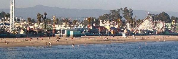 Santa Cruz: Beach Boardwalk von Flut bedroht