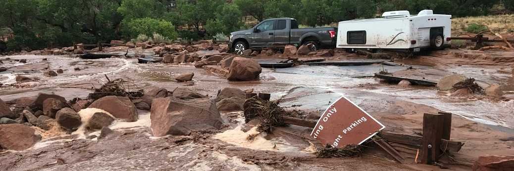Zion: Umleitungen nach Flash Flood