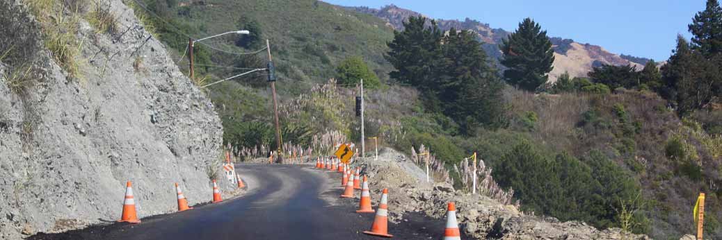 Big Sur: Highway 1 nachts geschlossen