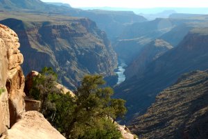 Blick von Toroweap in den Grand Canyon. Foto: Michael Schlebach