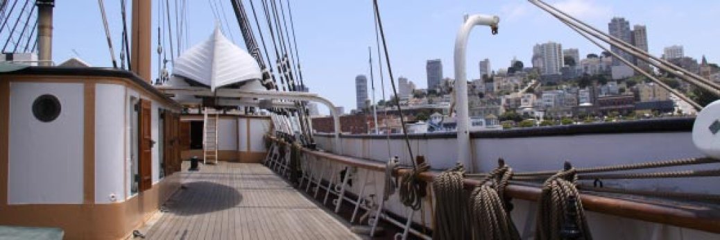 San Francisco: Balclutha im Trockendock
