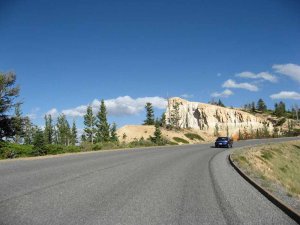 Auf der Park Road kurz vor dem Rainbow Point. Foto: Stefan Kremer